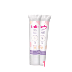 TAFO Ватные диски Tafo Soft Touch 140шт 1 уп