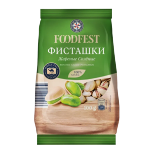 Фисташки FOODFEST жареные, соленые