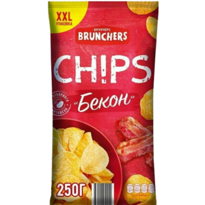 Чипсы Brunchers из натурального картофеля, 250г